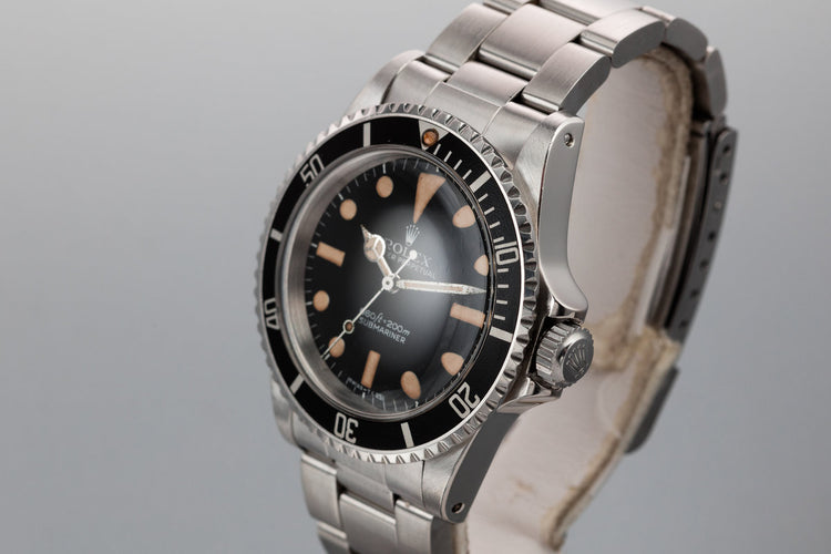 1977 Rolex Submariner 5513 with MK I Maxi Dial