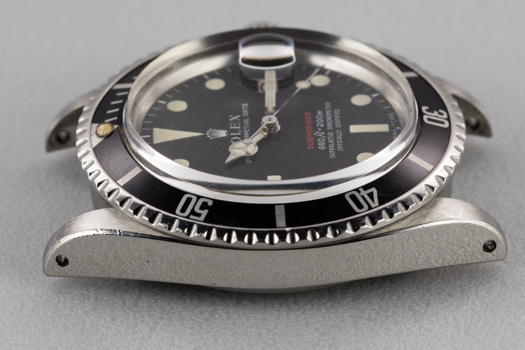 1970 Rolex Red Submariner 1680 with MK IV Dial with Rolex Service Papers