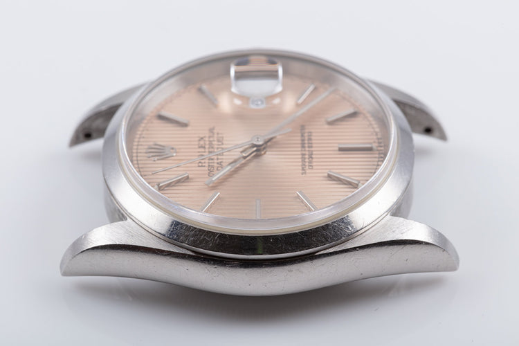 1996 Unpolished Rolex DateJust 16200 with Tapestry Dial