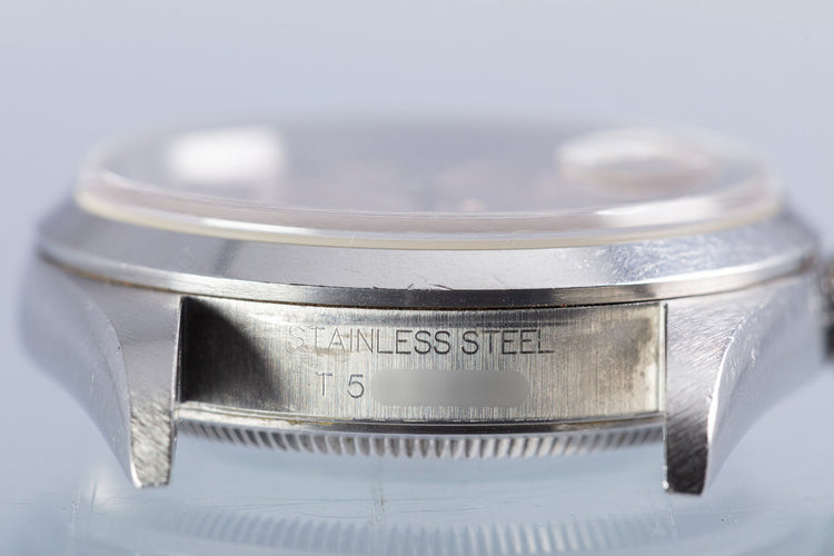 1996 Unpolished Rolex DateJust 16200 with Tapestry Dial