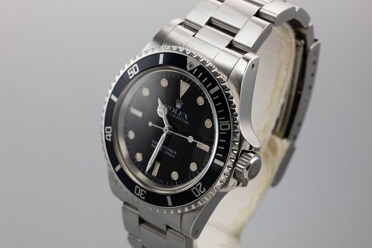 1989 Rolex Submariner 5513 Glossy Dial "L serial"