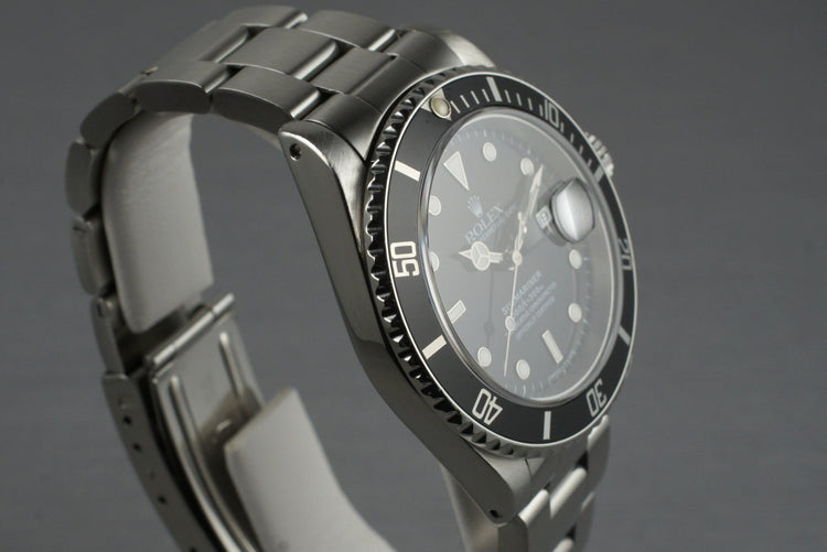 1997 Rolex Submariner 16610