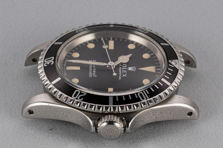 1966 Rolex Submariner 5513 with Meters First Dial