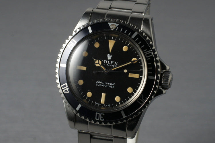 1968 Rolex Submariner 5513 Meters First