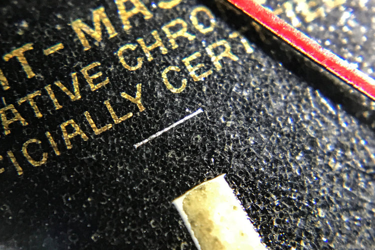 1963 Rolex GMT 1675 PCG Gilt UNDERLINE Dial with and Fuchsia Insert and Papers