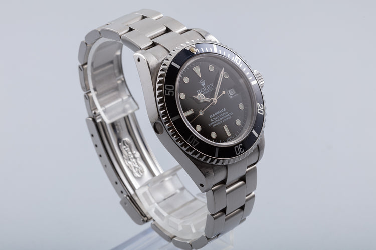 1997 Rolex Sea-Dweller 16600 with Box, Papers, Tools, & Hangtag