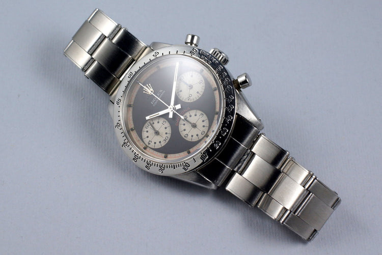 1969 Rolex Daytona 6239 with Black 3 Color Paul Newman Dial