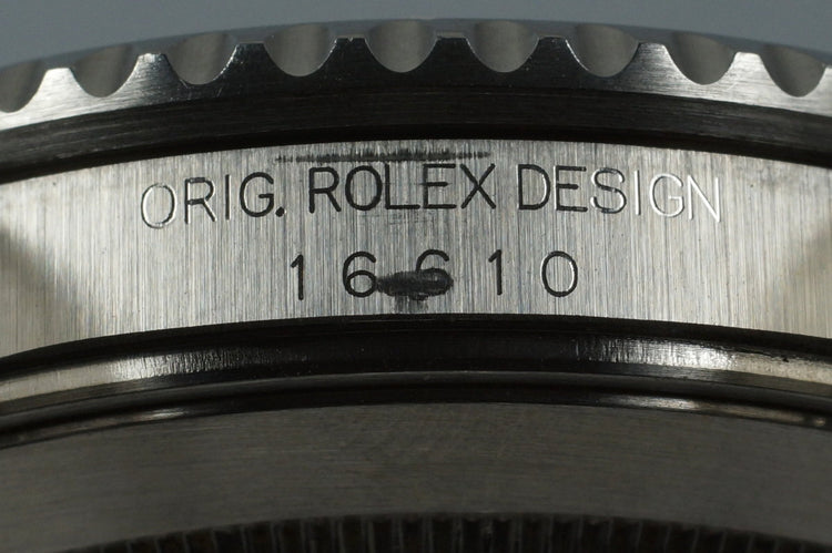 1997 Rolex Submariner 16610