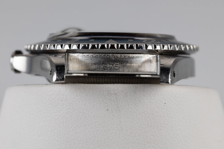 1966 Rolex GMT-Master 1675 with Spotted Gilt Dial