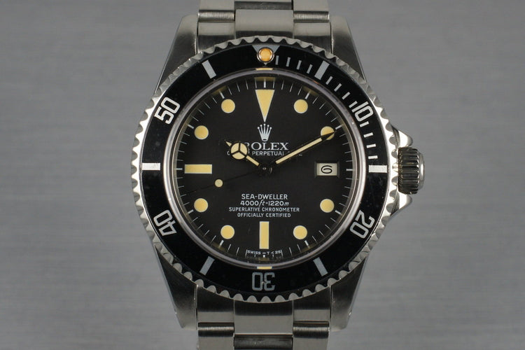1981 Rolex Sea-Dweller 16660