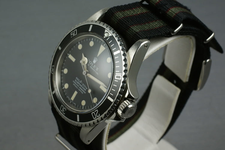 Rolex Submariner 5512 with Box, Papers, tags, etc.