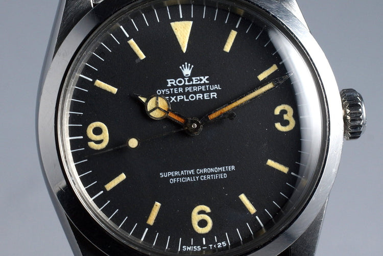 1972 Rolex Explorer 1 1016 with Service Papers