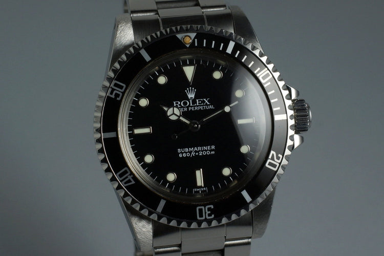 1985 Rolex Submariner 5513