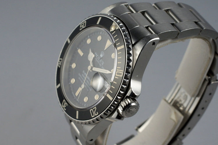 1989 Rolex Submariner 16610