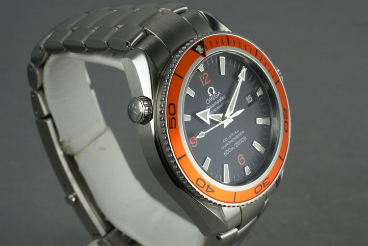 Omega Planet Ocean 2209.5 with Box and Papers