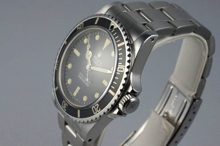 1966 Rolex Submariner 5513 Meters First Dial