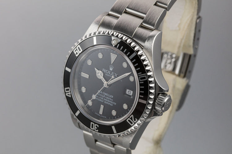 2005 Rolex Sea-Dweller 16600 with Box and Papers
