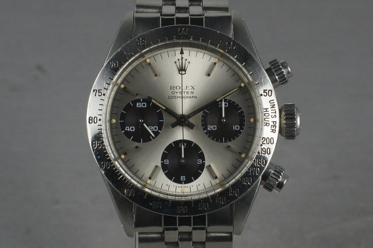 1975 Rolex Daytona 6265 Silver Sigma Dial