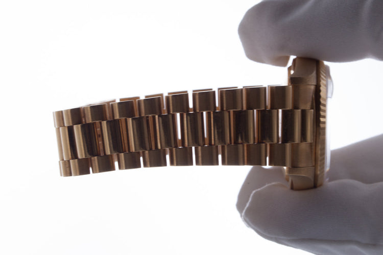 1995 Rolex YG Day Date 18238 Double Quick