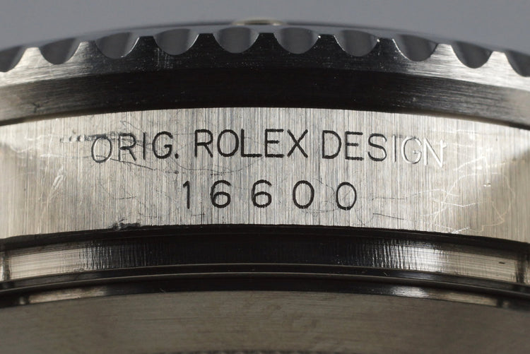 2001 Rolex Sea Dweller 16600