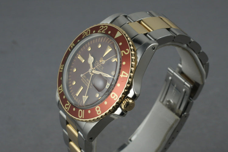 1978 Rolex Mens 1675F GMT with Box and French Papers