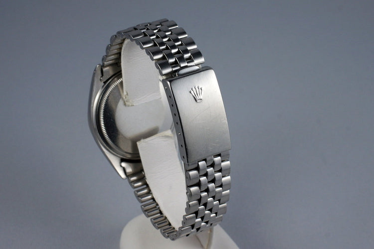 1972 Rolex Datejust 1601 Silver Non-Luminous Dial