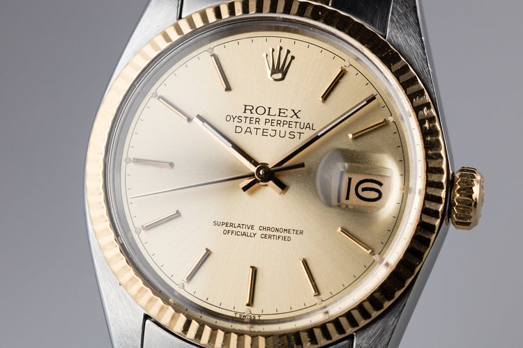 1981 Rolex Two-Tone DateJust 16013