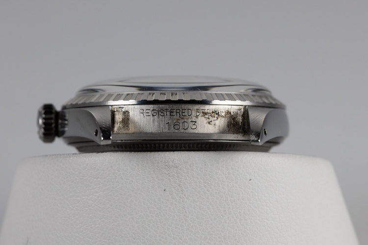 1972 Rolex Datejust 1603 Silver Dial