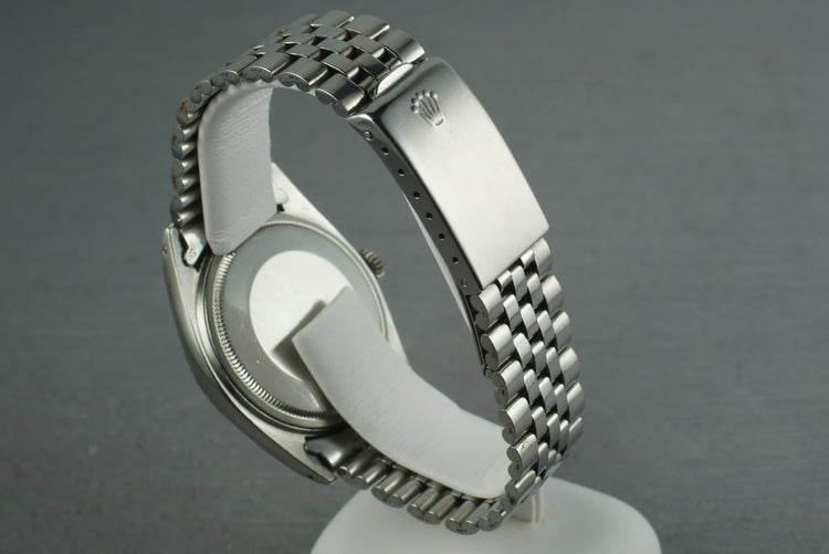 Rolex Stainless Steel Datejust 1603 Silver Dial