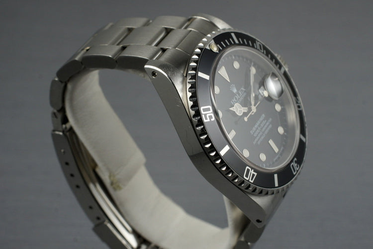 1991 Rolex Submariner 16610
