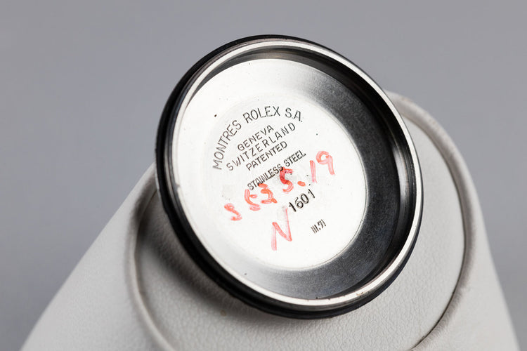 1970 Rolex DateJust 1601 Silver "Wide Boy" Dial