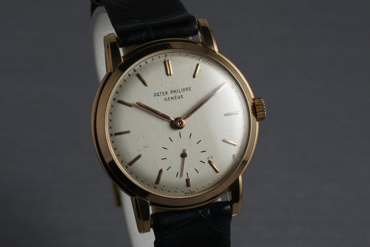 Vintage 18K Rose Gold Patek Philippe 2484