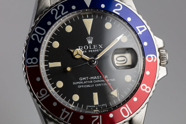 1968 Rolex GMT-Master 1675 Pepsi