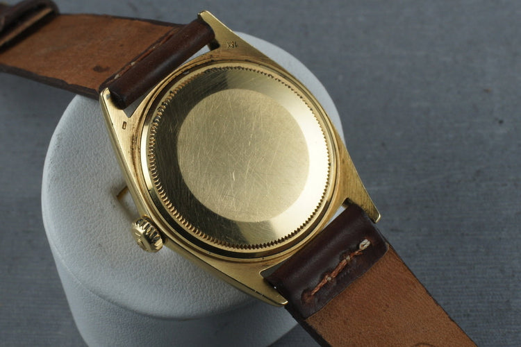 1972 Rolex Datejust 1601 18K