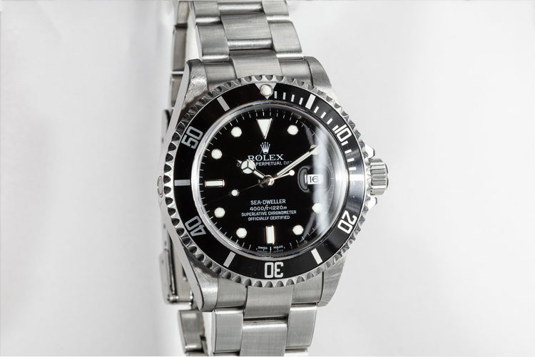 2006 Rolex Sea-Dweller 16600 with Box and Papers
