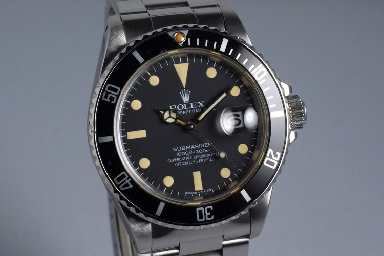 1981 Rolex Submariner 16800
