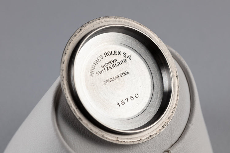 1981 Rolex Two Tone GMT-Master 16753 with Black Nipple Dial