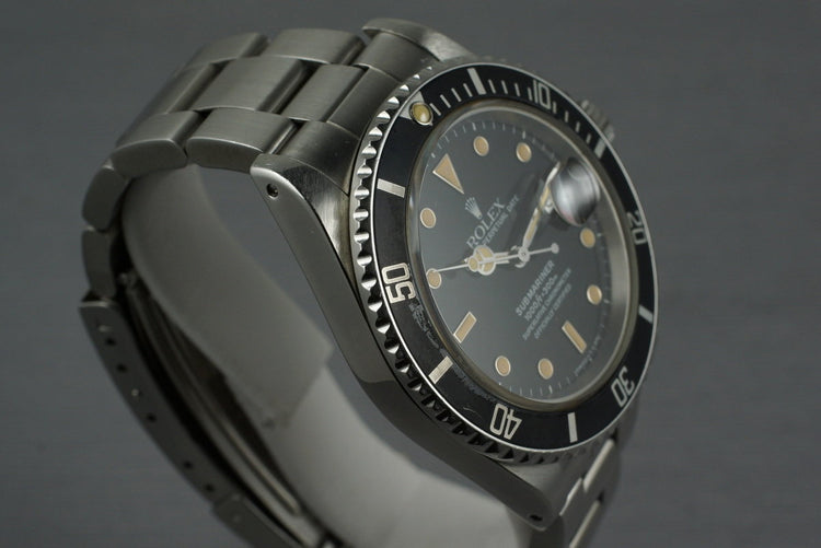 1986 Rolex Submariner 168000