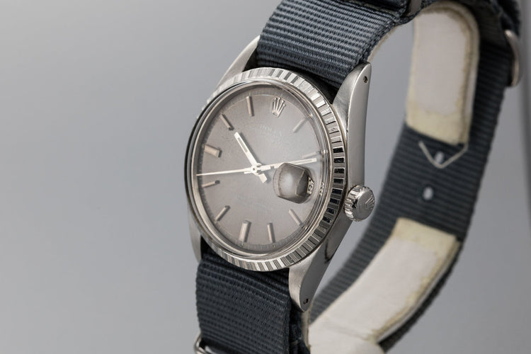 1968 Rolex DateJust 1603 Grey "London Sky" Dial with White Print