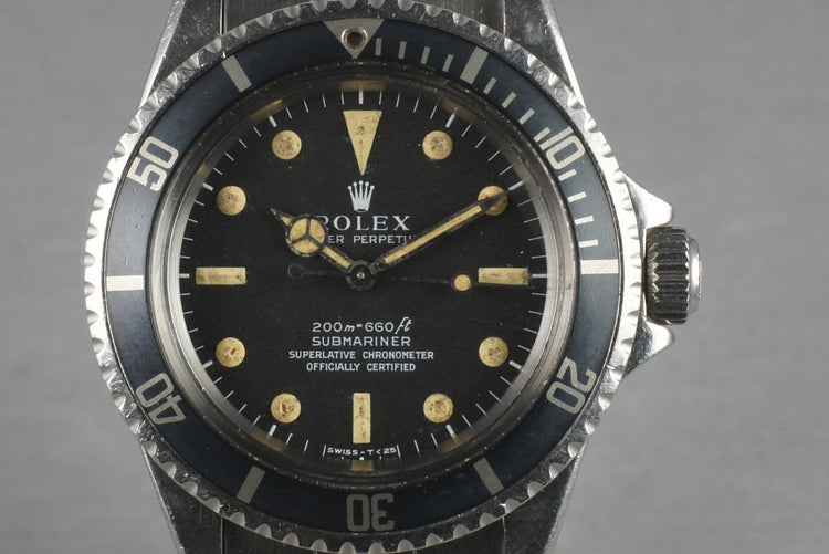 1966 Rolex Submariner 5512 with Meters First