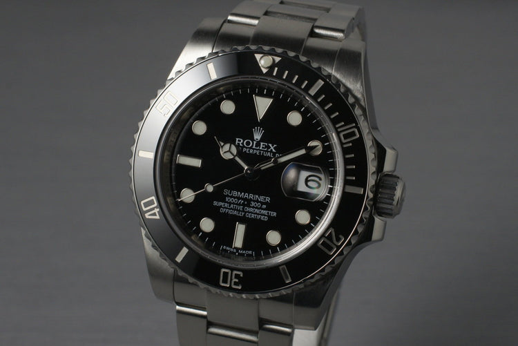 2010 Rolex Submariner 116610 with Box and Papers