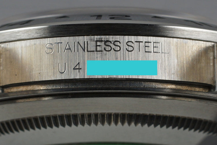 1997 Rolex Explorer II 16570 with Black Dial