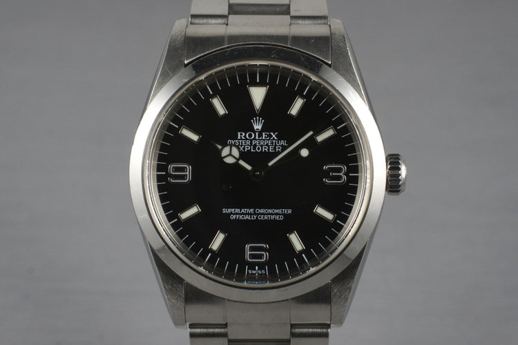 1997 Rolex Explorer 14270 with Box and Papers