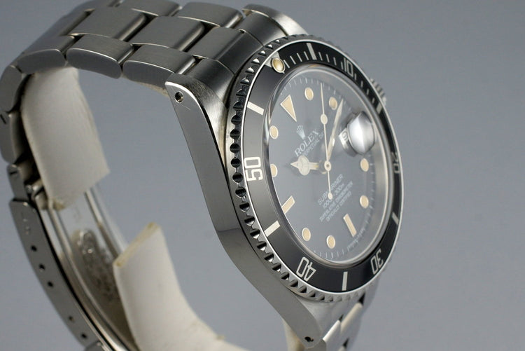 1987 Rolex Submariner 168000