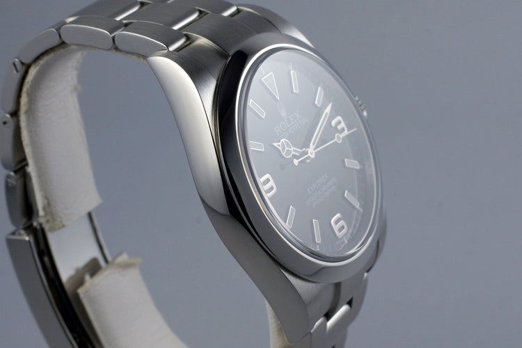 2015 Rolex Explorer 214270 with Box and Papers