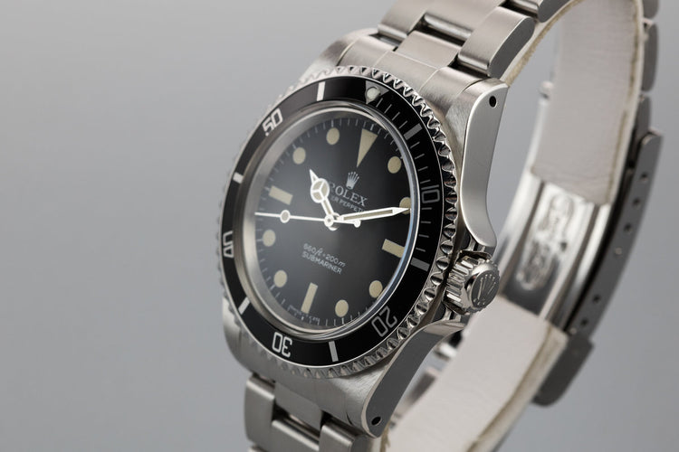 1977 Rolex Submariner 5513 with "Pre COMEX" Dial with Service Case