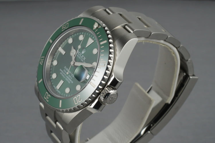 Ceramic Rolex GREEN Submariner 116610V