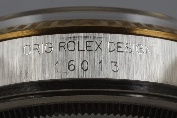 1988 Rolex Two Tone DateJust 16013 Champagne Dial