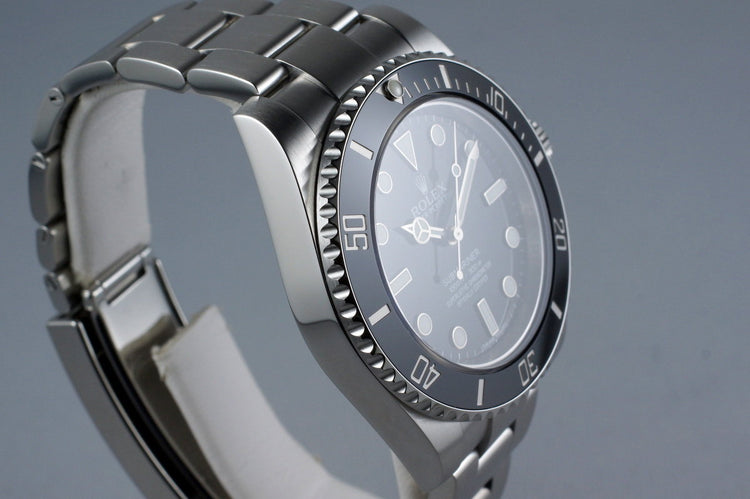 2013 Rolex Submariner 114060 with Box and Papers