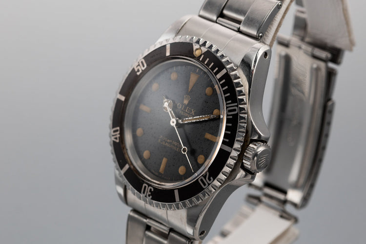 1965 Rolex Submariner 5513 with Tropical Gilt Dial